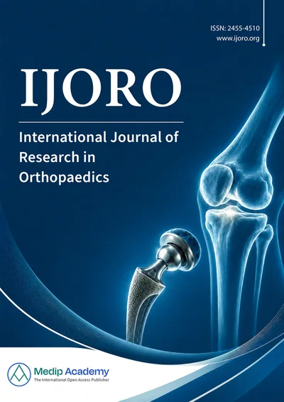 Cover of International Journal of Research in Orthopaedics